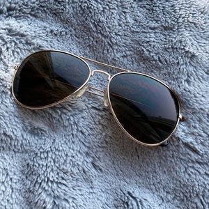 Gold and Black Aviators